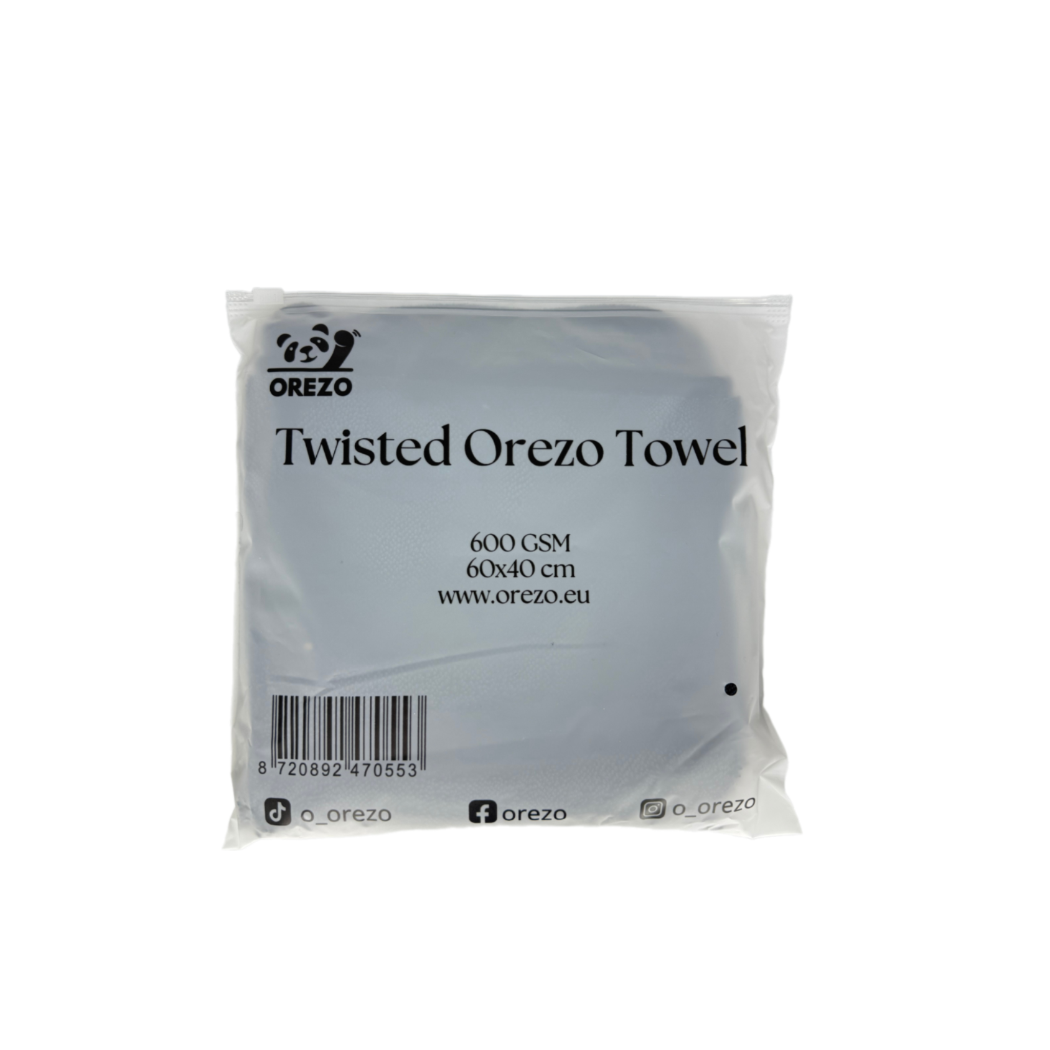 Twisted Orezo towel